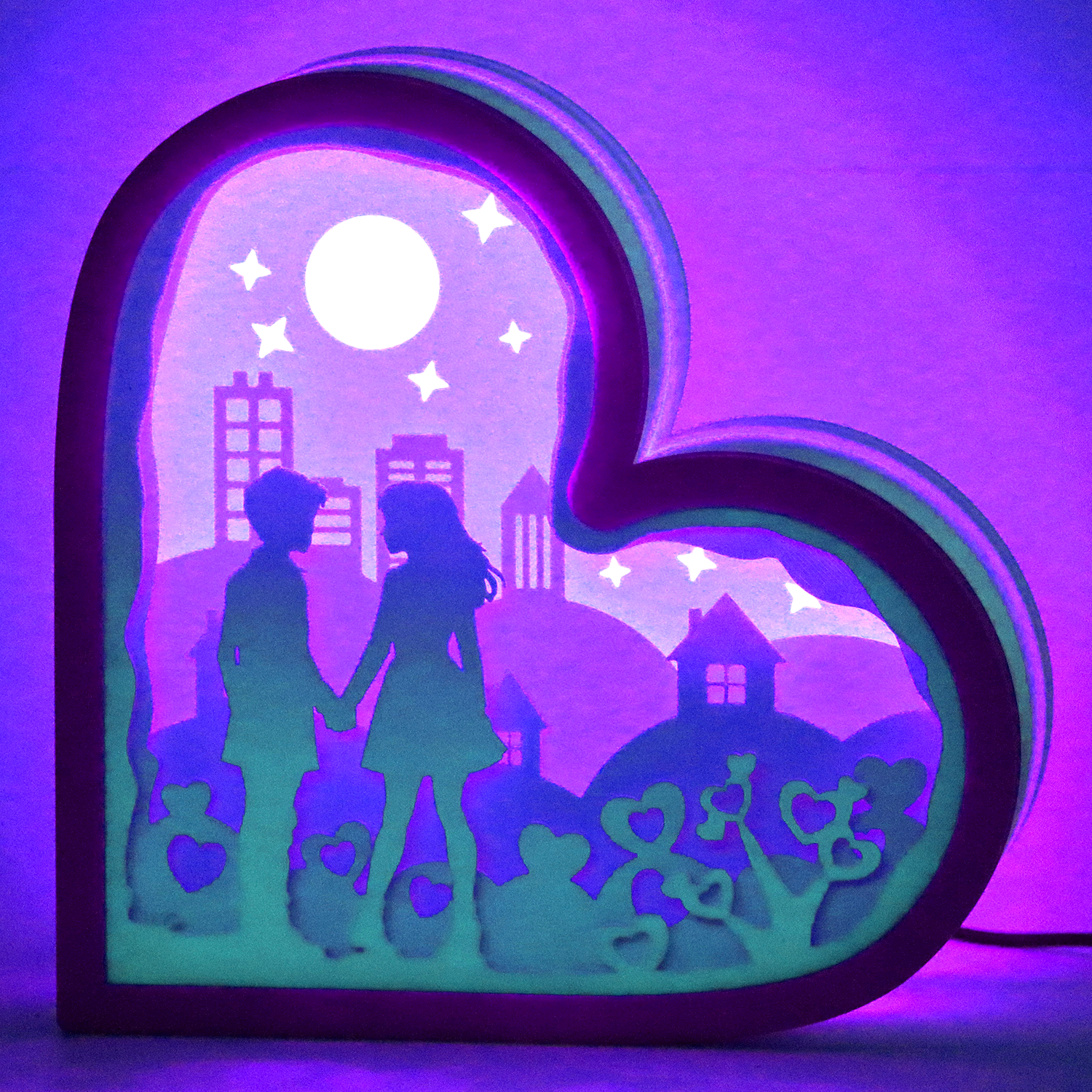 Forever Light Shadowbox