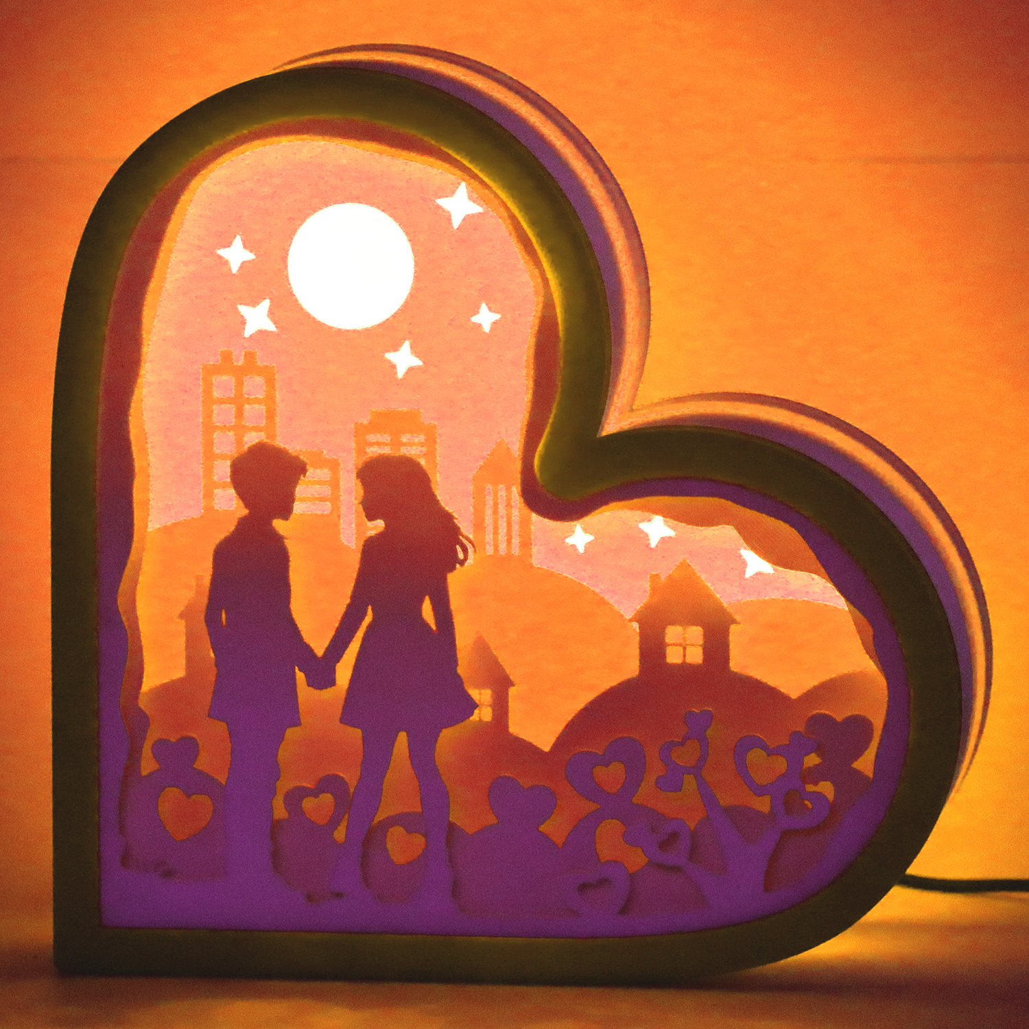 Forever Light Shadowbox