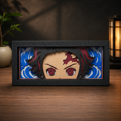 Tanjiro Shadow Lightbox